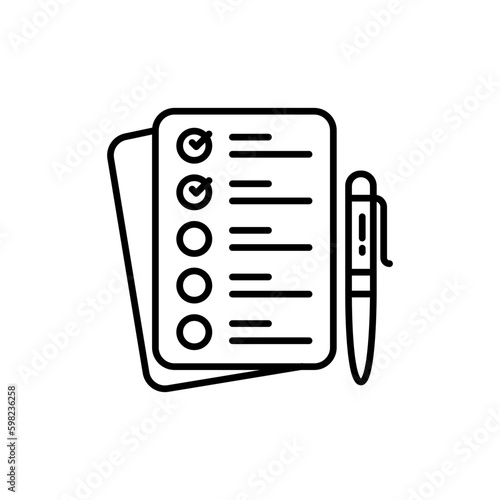 TO DO List icon in vector. Illustration © Vectors