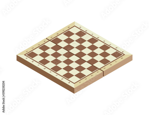 Isometric Chessboard Icon