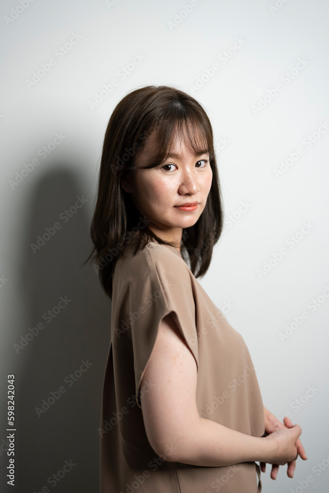 Obraz premium 爽やかな女性