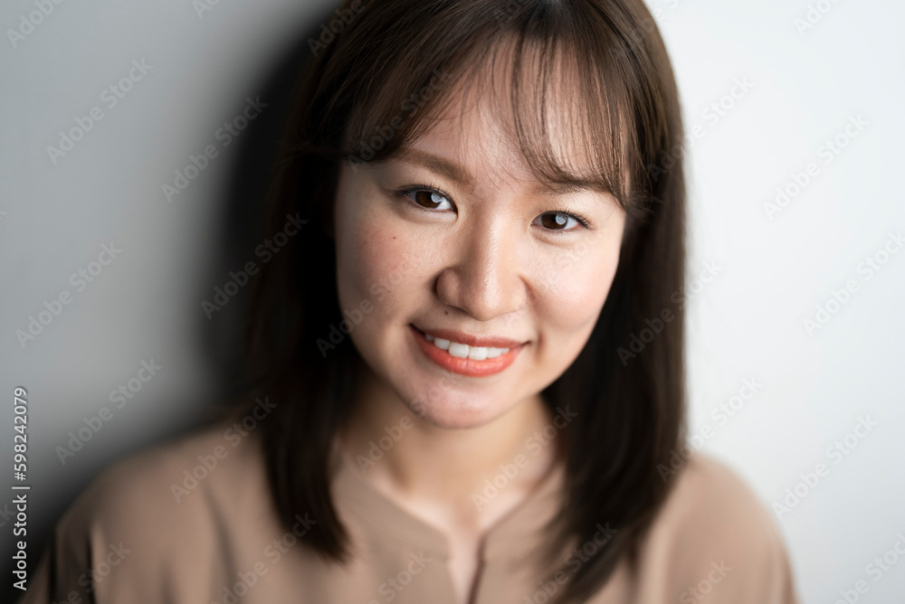 爽やかな女性 爽やかな女性