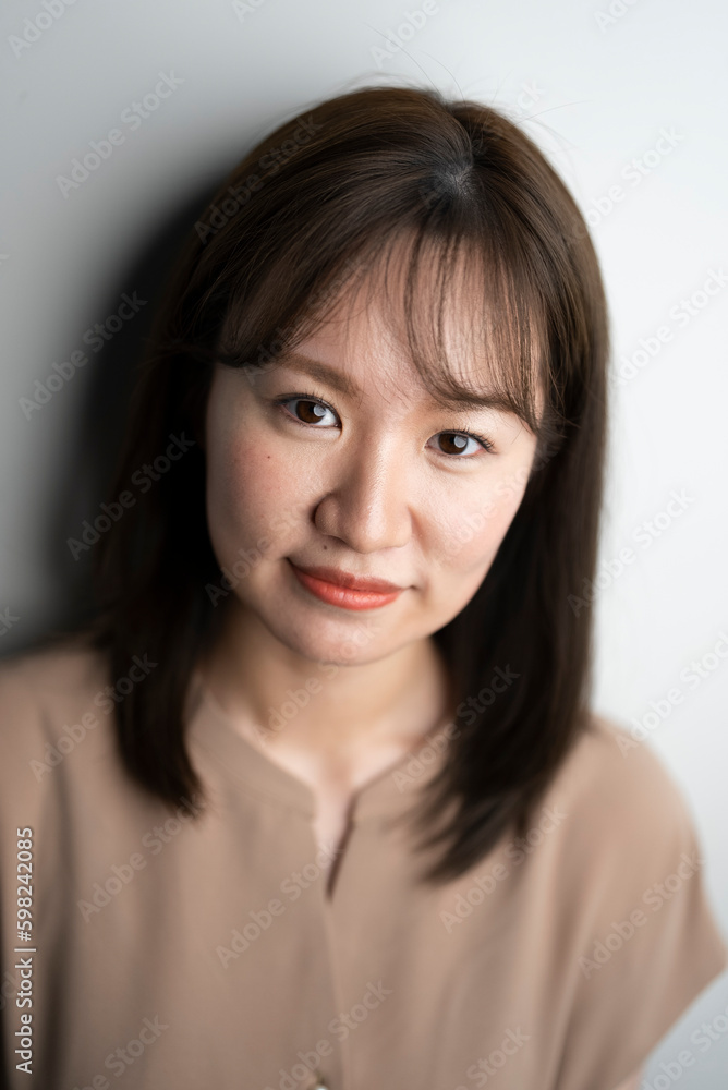 爽やかな女性 爽やかな女性