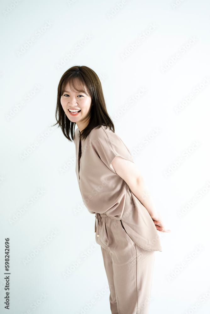 爽やかな女性 爽やかな女性