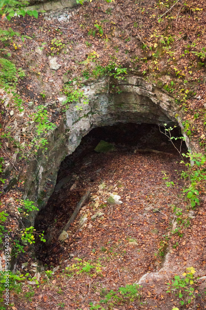 Cave Entrance at Mammoth Cave National Park in Kentucky