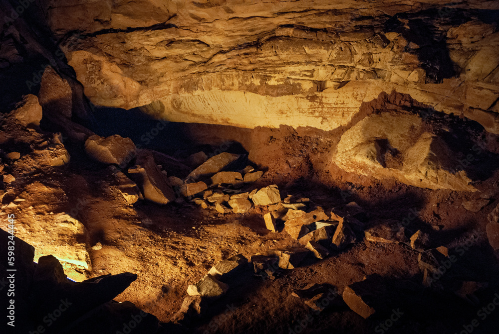 Cave Features at Mammoth Cave National Park Cave Features at Mammoth Cave National Park
