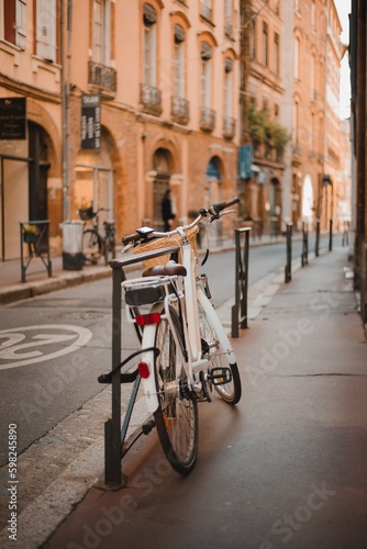 bicycle in the street © Giulio