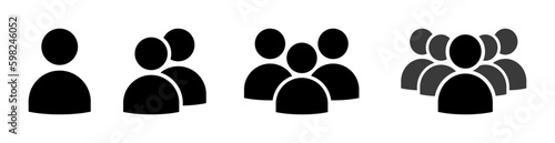 a group of people discussion icon