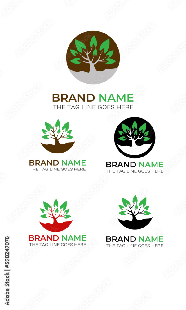 tree logo design vactor best logo design. tree logo design vactor best logo design.