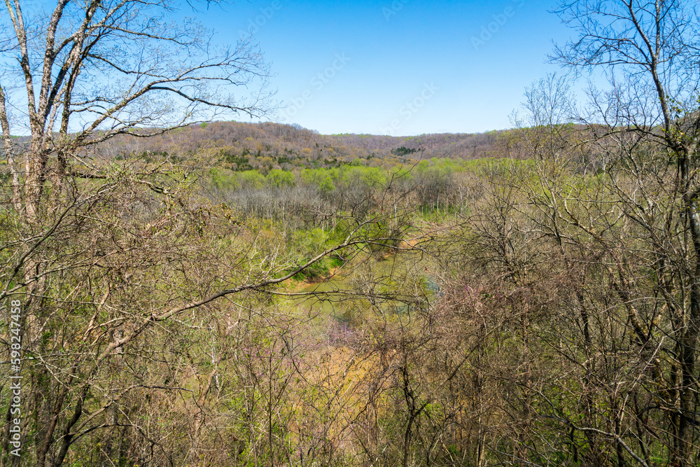 Overlook of Mammoth Cave National Park in Kentucky Overlook of Mammoth Cave National Park in Kentucky