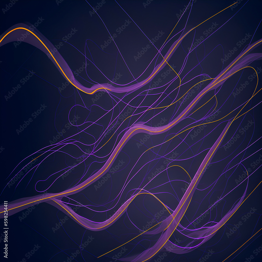 Abstract background with a dynamic wave, shapes, like a portable ...