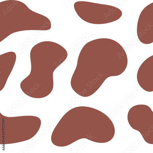 cow pattern seamless background