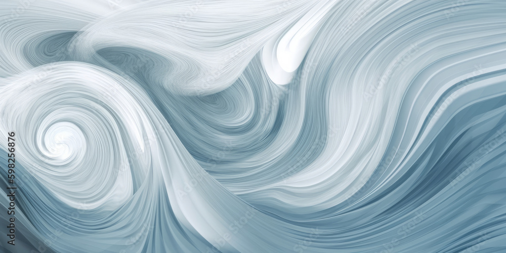 Obraz premium Swirling polar background