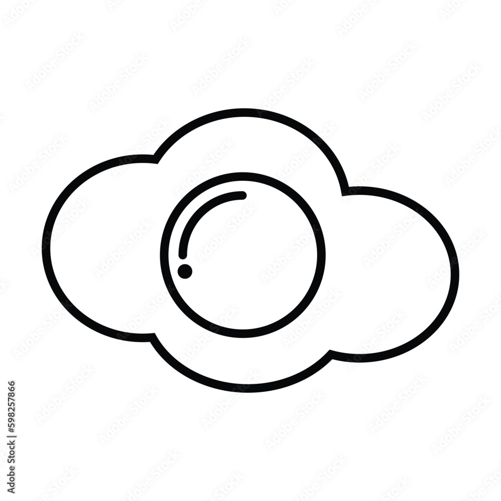 fried egg icon, egg vector, fried illustration fried egg icon, egg vector, fried illustration
