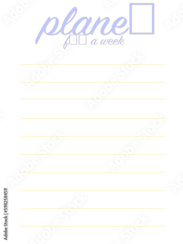 note paper with pencil