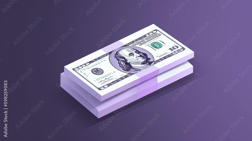 Money bank note cash illustration money saving tax investment concept Money bank note cash illustration money saving tax investment concept