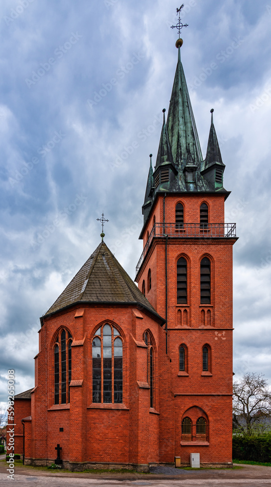 Fototapeta premium Herz-Jesu-Kirche Sangerhausen