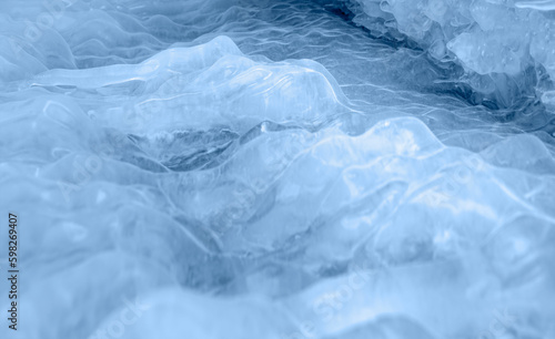 Wallpaper Mural Inside the ice cave - ice cave winter frozen nature background landscape - Lake Baikal, Siberia, Eastern Russia Torontodigital.ca
