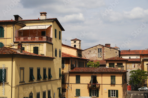 Lucca, an old well preserved historical city in Italy