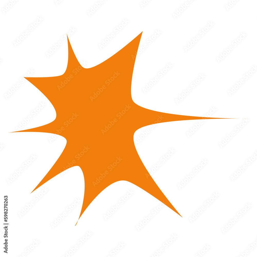 Explosion Shape Illustration Explosion Shape Illustration