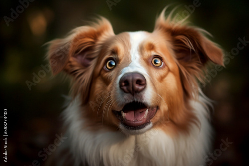 The Cool Canine: A Cute and Expressive Dog Portrait. Cool dogs rule! © ADI