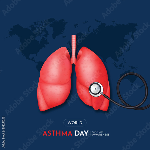 World Asthma Day Social Media Post