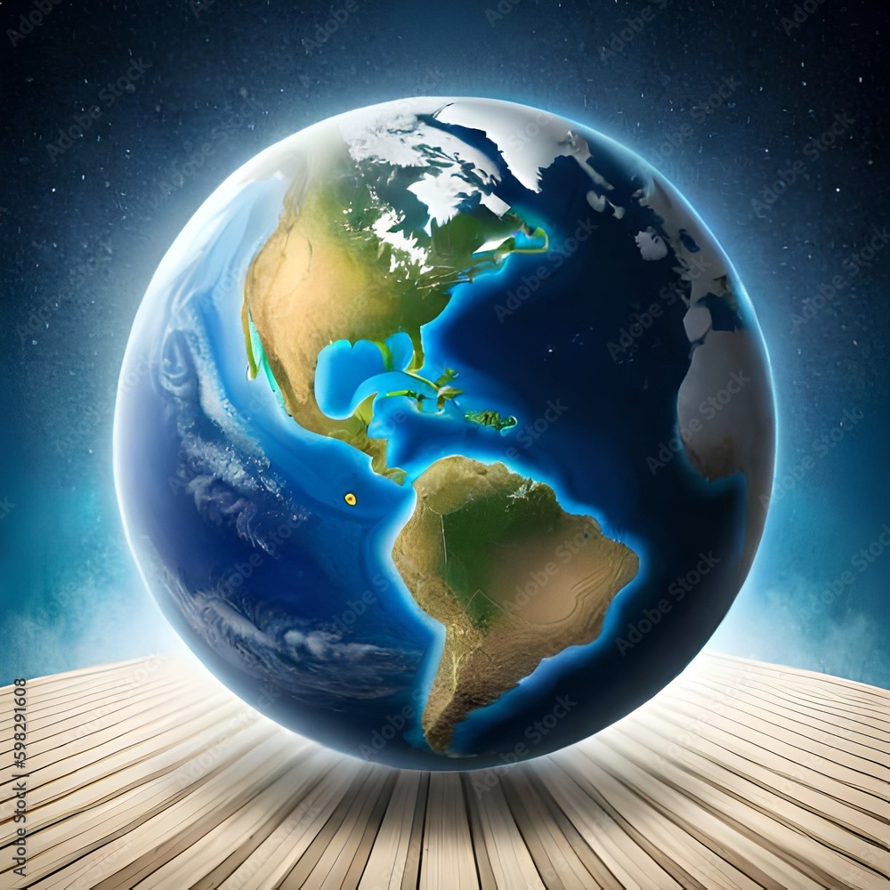 Fototapeta premium Earth globe
