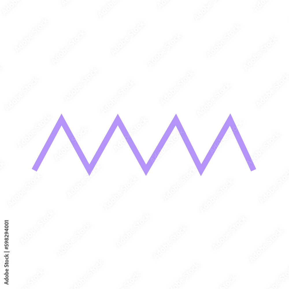 Purple wave and zigzag element Purple wave and zigzag element