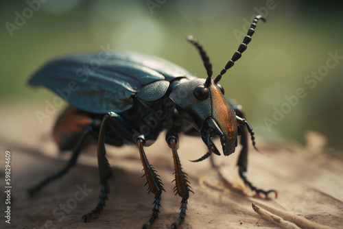 a beetle on a wood © imur
