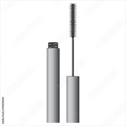 mascara icon, vector, illustration, symbol