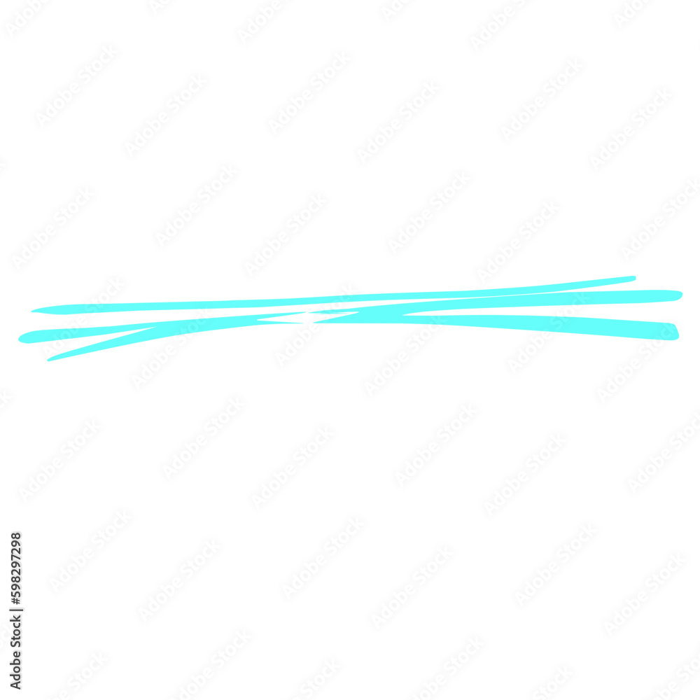 Crossing Out Lines Decoration Crossing Out Lines Decoration
