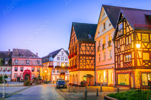Gengenbach, Germany. Charming small town in Schwarzwald (Black Forest), medieval Altstadt.