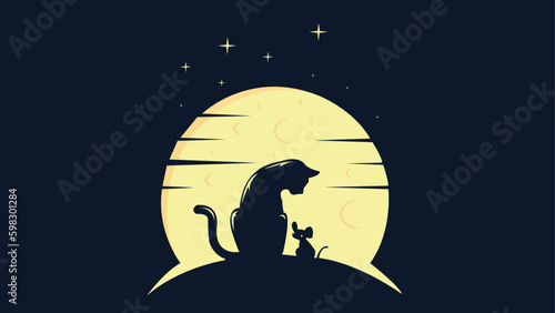 Cat and mouse