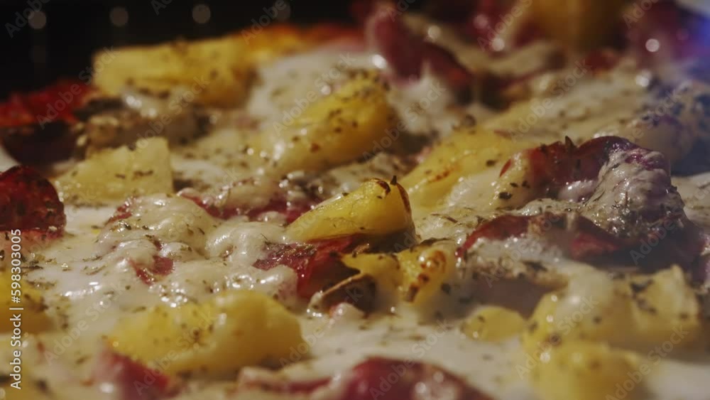 Homemade Pizza with zucchini and paprika. Homemade Pizza with zucchini and paprika.