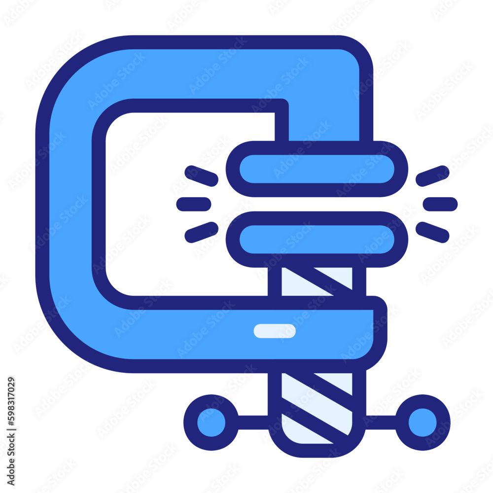 clamps icon clamps icon