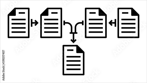 File Merge Icon M_2304003