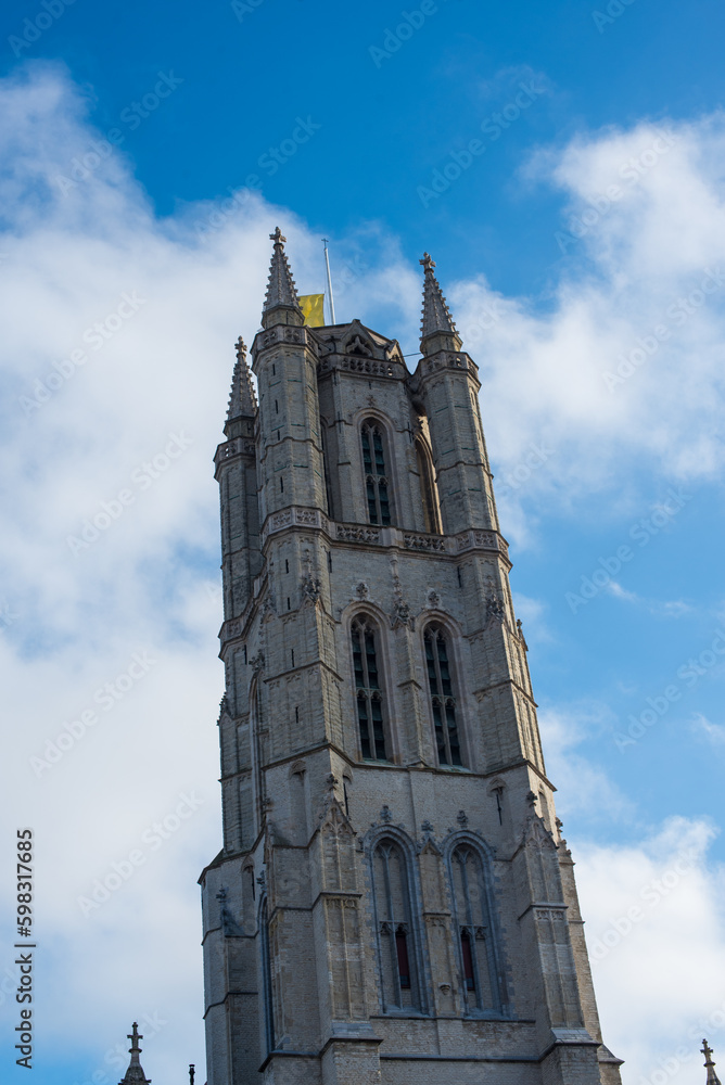 Fototapeta premium old cathedral church in Belgium