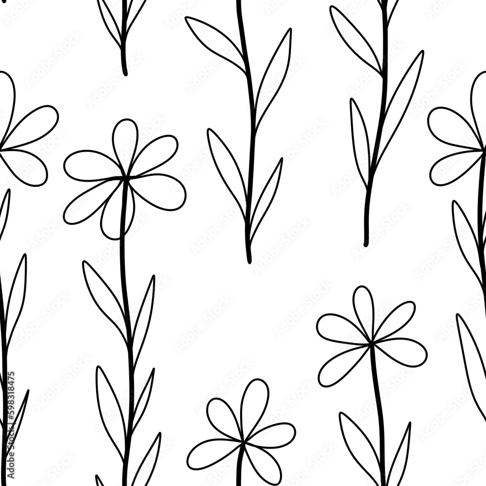 seamless floral pattern seamless floral pattern