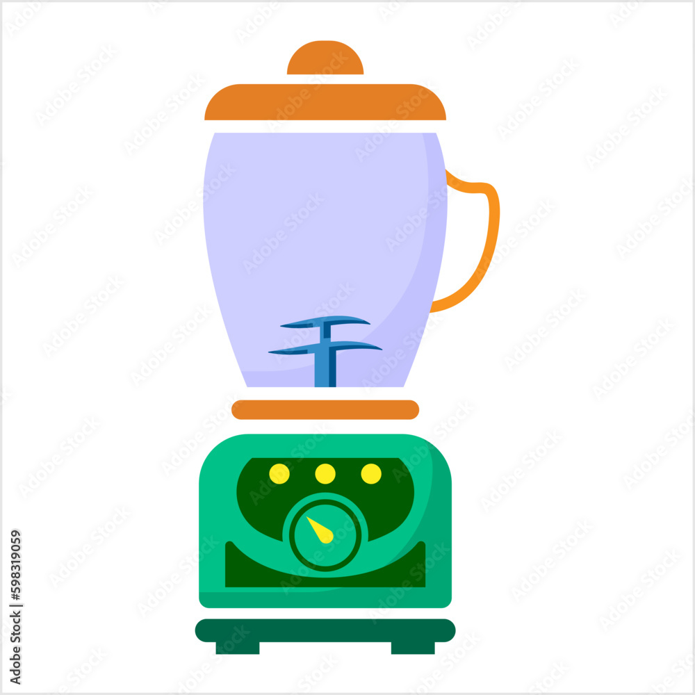 Blender Mixer Icon, Kitchen Home Electric Appliance Blender Mixer Icon, Kitchen Home Electric Appliance