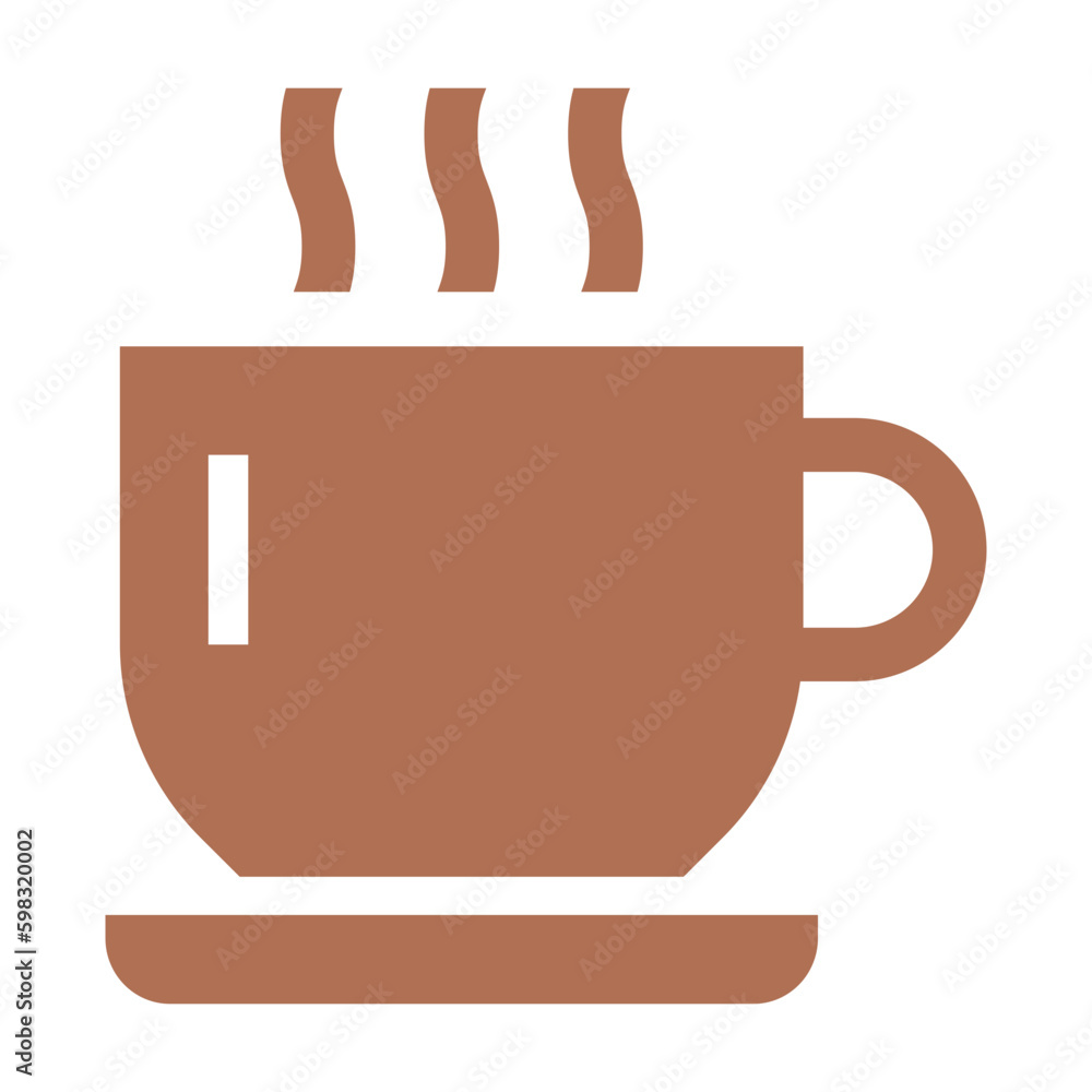 Hot Coffee Cup Logo Icon. Coffee Mug with Steam. Hot Coffee Cup Logo Icon. Coffee Mug with Steam.