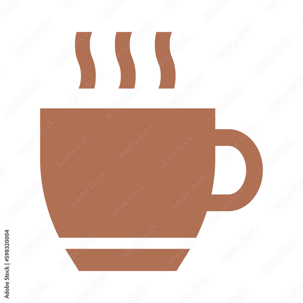 Hot Coffee Cup Logo Icon. Coffee Mug with Steam. Hot Coffee Cup Logo Icon. Coffee Mug with Steam.