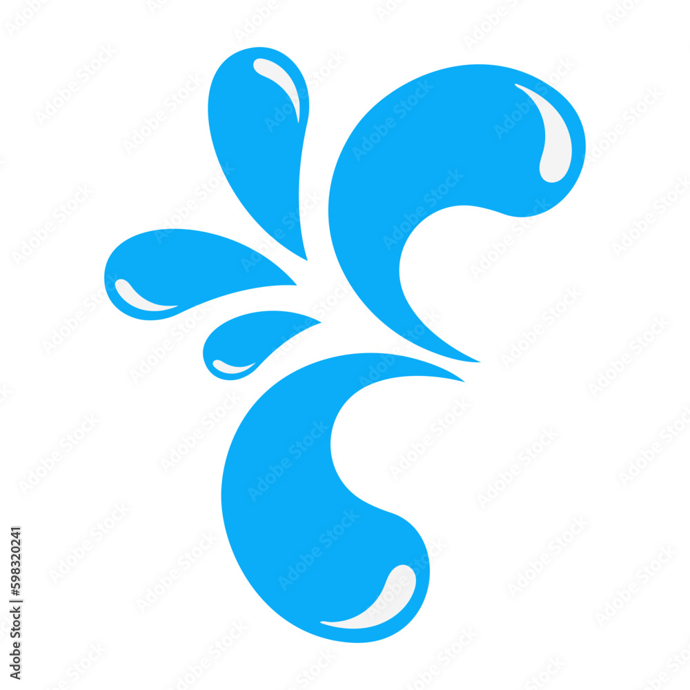 Obraz premium Water Splash Simple