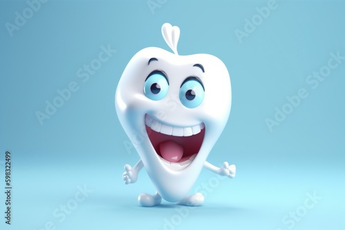 child smile dentistry smiling hygiene blue dentist tooth care dental. Generative AI. Generative AI
