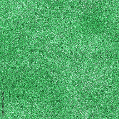 Green glitter texture background. Shiny shimmer background