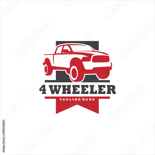 Sport Car Logo Design Vector Image