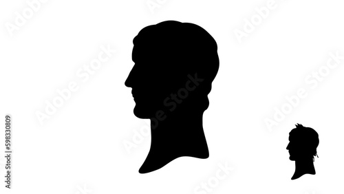 Diocletian silhouette