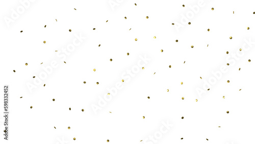  Golden Confetti's © vegefox.com