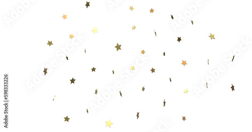 XMAS Stars - Glossy 3D Christmas star icon. Design element for holidays. - (PNG transparent)