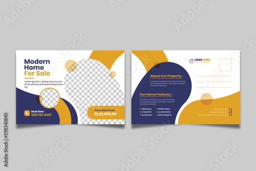 Real estate EDDM postcard template
