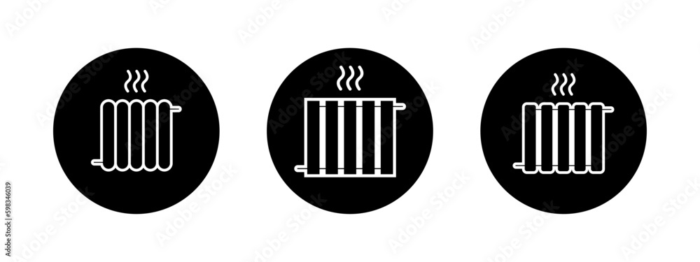 Heating radiator for design. Climate system for home. Winter season concept. Heating radiator for design. Climate system for home. Winter season concept.