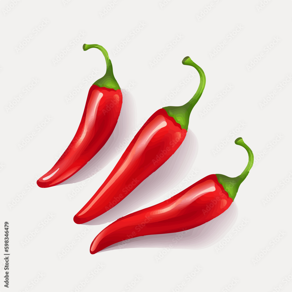 These chili pepper illustrations are perfect for t-shirt designs These chili pepper illustrations are perfect for t-shirt designs