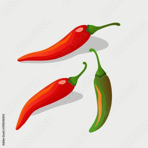 These chili pepper illustrations are great for adding some personality to your branding designs